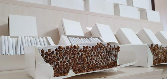 Çorum’da Kaçak Makaron Operasyonu