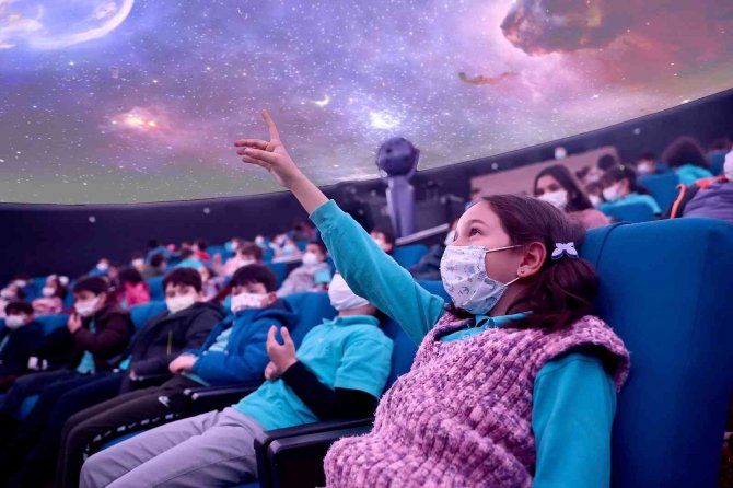 Uzayın Derinliklerinin İzlenebildiği Planetaryum Denizlilileri Bekliyor
