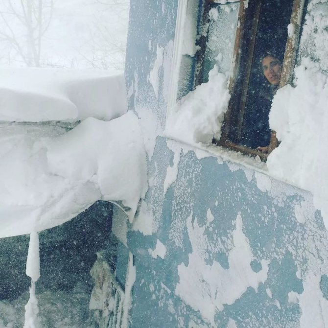 Elazığ’da 30 Haneli Köy, Kar Altında Kaldı
