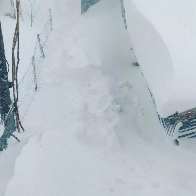 Elazığ’da 30 Haneli Köy, Kar Altında Kaldı