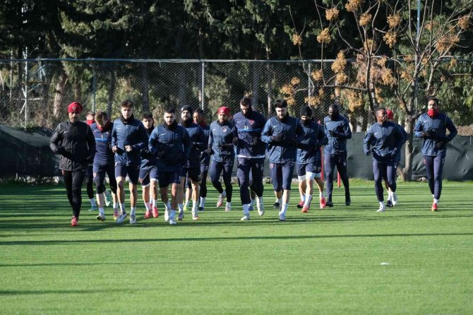 Hatayspor, Alanyaspor Karşılaşmasının Hazırlıklarını Sürdürüyor