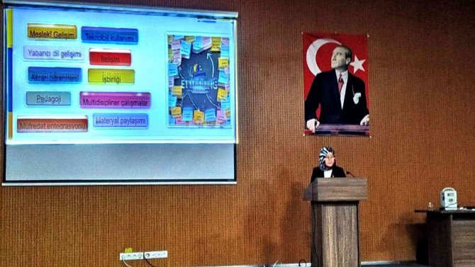 Hisarcık’ta Öğretmenlere “E Twinning” Konulu Seminer