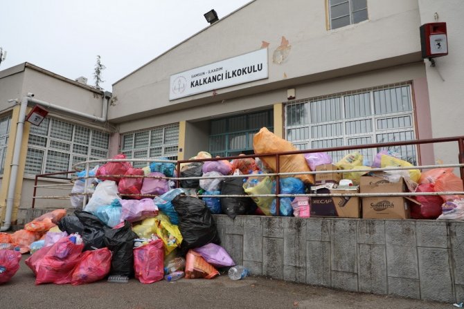 İ̇lkokul Öğrencileri 3,5 Ton Atığı Ekonomiye Kazandırdı