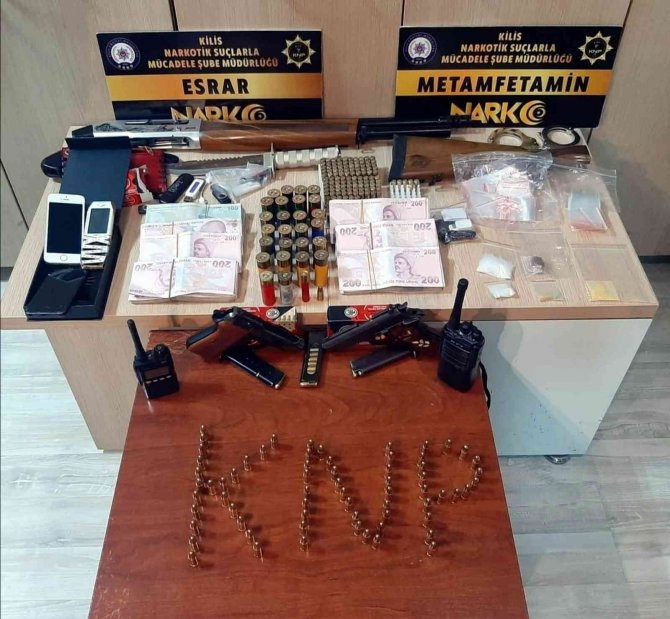 Kilis’te Sokak Satıcılarına Yönelik Uyuşturucu Operasyonu