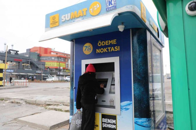 Konya’da Fatura Ödeme Cihazı “Sumat” Büyük Kolaylık Sağlıyor