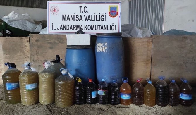 Manisa’da 360 Litre El Yapımı Şarap Ele Geçirildi