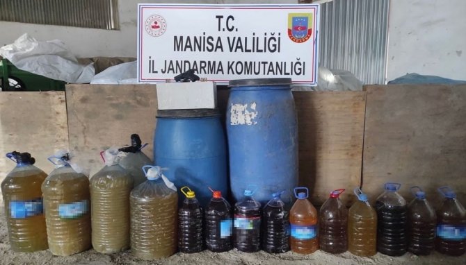Manisa’da 360 Litre El Yapımı Şarap Ele Geçirildi
