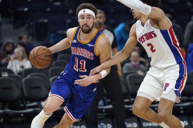 Golden State Warriors, Detroit’i Mağlup Etti