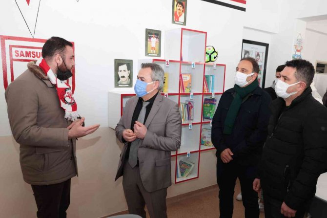 Emin Kar Kütüphanesi Açıldı