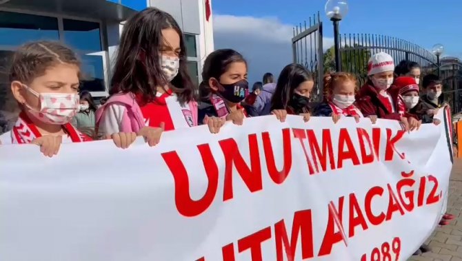 Samsun’da Öğrencilerden 20 Ocak Anması