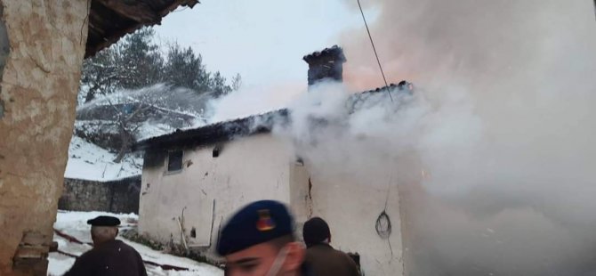 Orhaneli’nde Korkutan Yangın