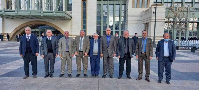 Tosyalı Uhtarlar 3 Yıl Sonra Cumhurbaşkanlığı Külliyesinde