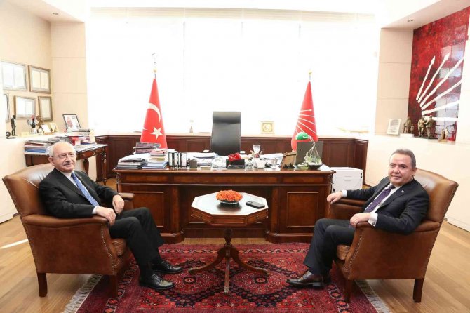 Başkan Böcek, Ankara’da Kılıçdaroğlu Ve Akşener İle Bir Araya Geldi