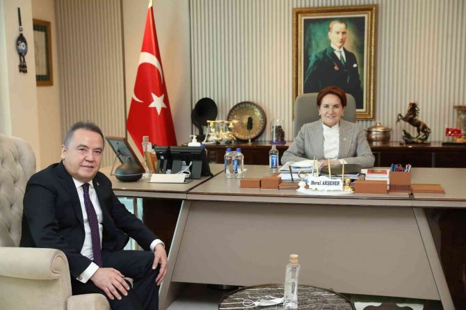 Başkan Böcek, Ankara’da Kılıçdaroğlu Ve Akşener İle Bir Araya Geldi