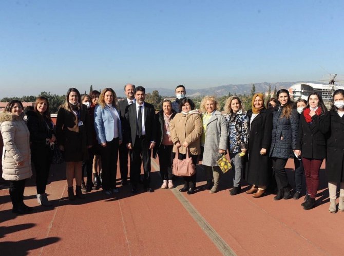 Rektör Aldemir Cumhurbaşkanı Erdoğan’ın Programında Görev Alan Personeli Yemekte Ağırladı