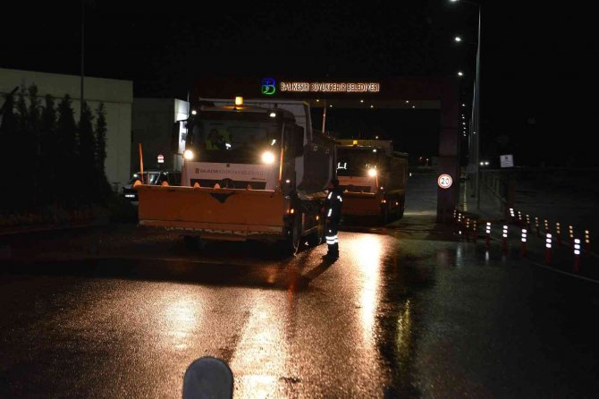 Büyükşehir, Tam Tekmil Karla Mücadeleye Hazır