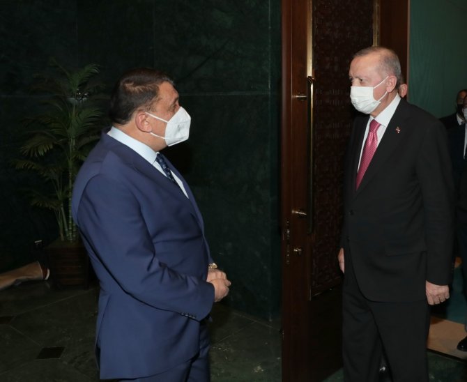 Başkan Gürkan, Cumhurbaşkanı Erdoğan İle Görüştü
