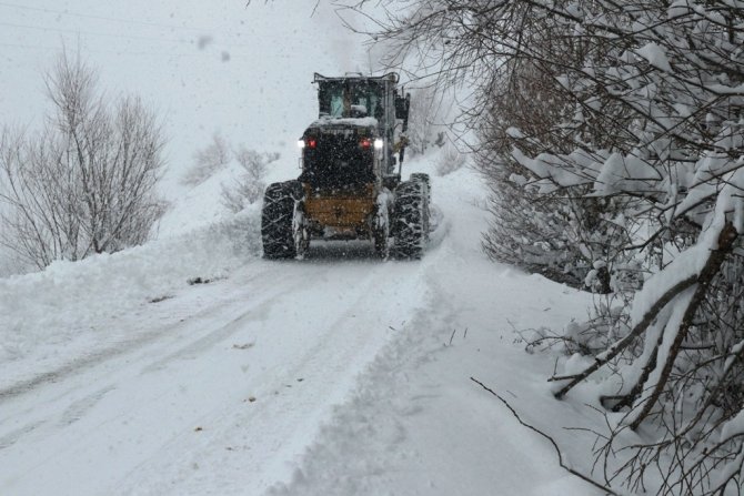 Bitlis’te 332 Köy Yolu Ulaşıma Kapandı