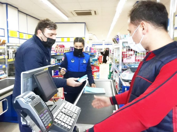 Canik Zabıtası Denetime Devam Ediyor