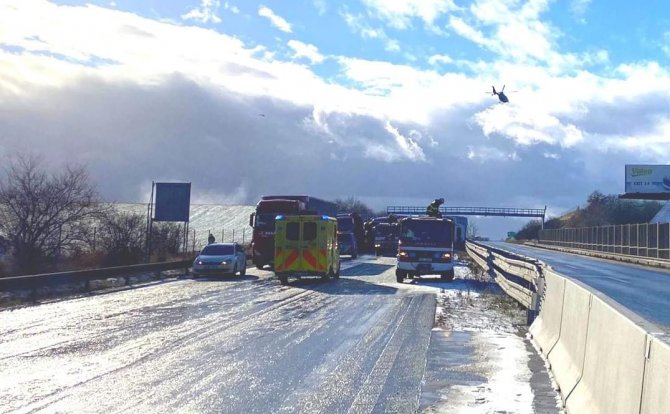 Çekya’da 36 Aracın Karıştığı Zincirleme Kaza