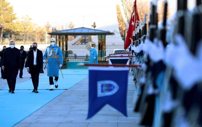Cumhurbaşkanı Erdoğan, El Salvador Cumhurbaşkanı Bukele’yi Resmi Törenle Karşıladı