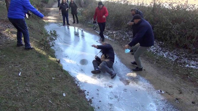 Gazetecinin Buzla İmtihanı