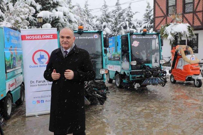Düzce Belediyesi’nin Temizlik Filosu Güçleniyor