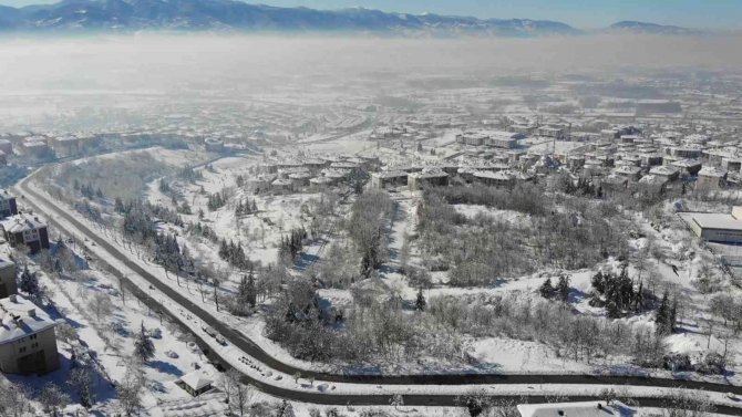 Özlenen Kar Düştü, Kentte Kartpostallık Görüntüler Ortaya Çıktı