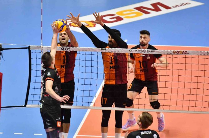 Galatasaray, Cev Kupası’na Veda Etti