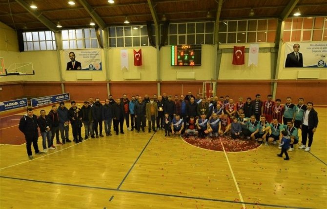 Müdürlükler Arası Voleybol Turnuvası Sona Erdi