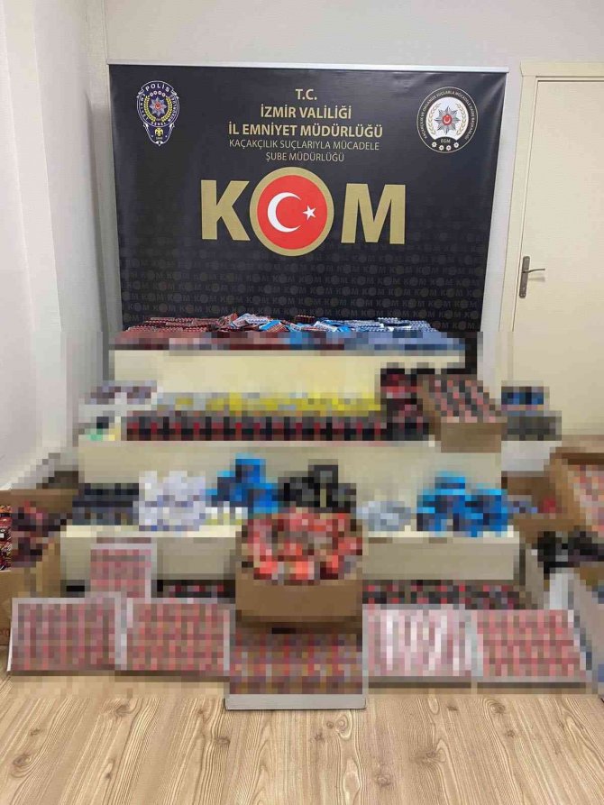 İ̇zmir Polisinden Cinsel Performans Arttırıcı Ürün Kaçakçılarına Operasyon