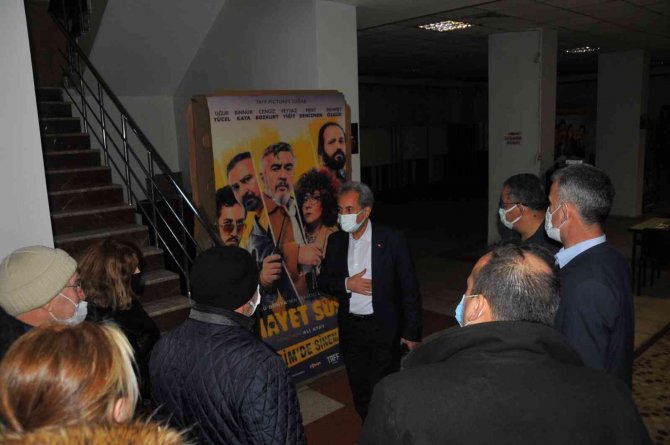 Başkan Akkaya, Şehit Aileleri Ve Gazilerle ‘İ̇yi Ki Varsın Eren’ Filmini İzledi