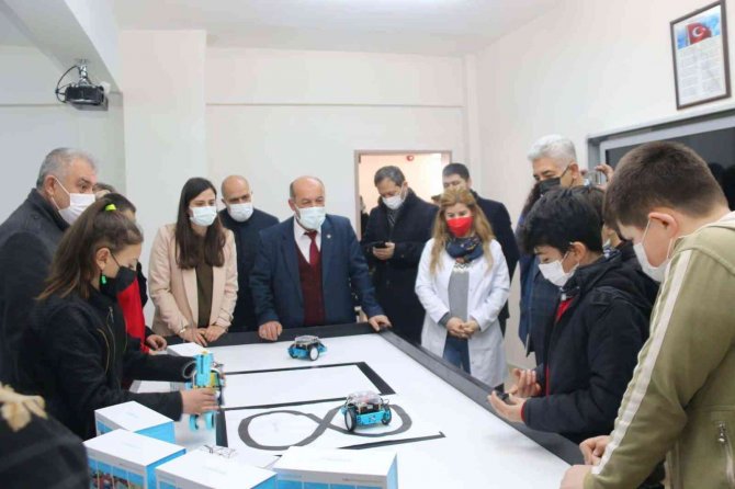Köprüören Tek Termik Ortaokulu’nda “Robotik Kodlama Sınıfı” Açıldı