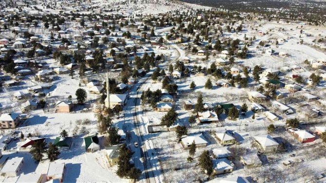 Burası Ne Erzurum, Ne Van....mersin’de Kar Güzelliği