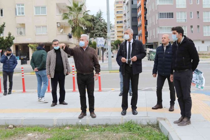 Mezitli’de Atıl Spor Sahaları Komplekse Dönüştürülüyor