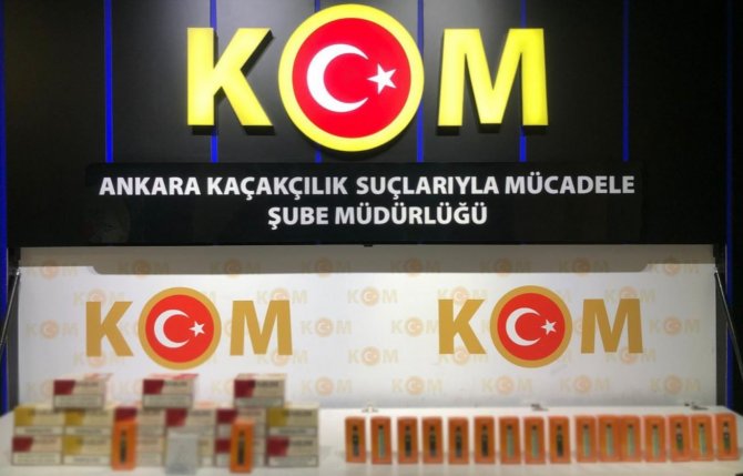 Ankara’da Tütün Kaçakçılarına Yönelik Operasyonda 2 Gözaltı