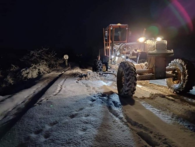 Samsun’da Karla Mücadele