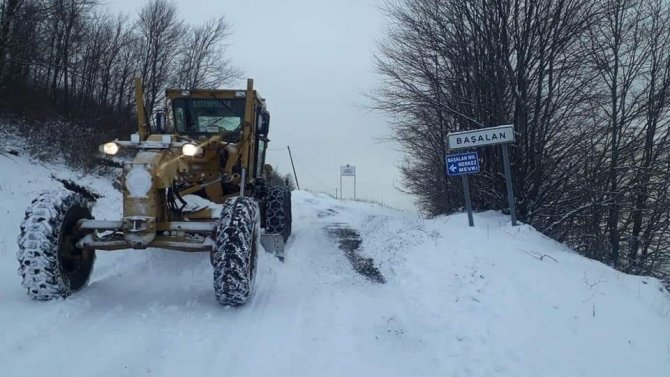 Samsun’da Karla Mücadele