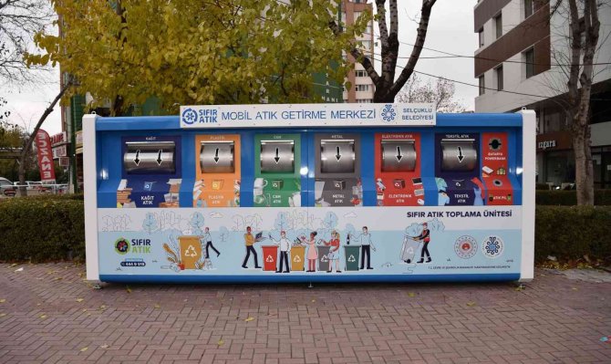 Selçuklu’da 33 Bin Ton Atık Ekonomiye Kazandırıldı