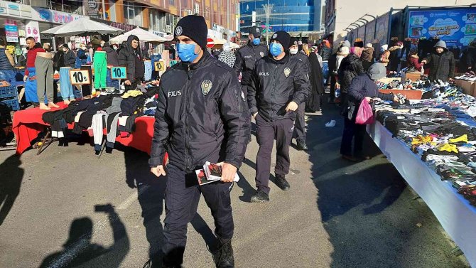 Dolandırıcılara Karşı Polis Pazara Çıktı