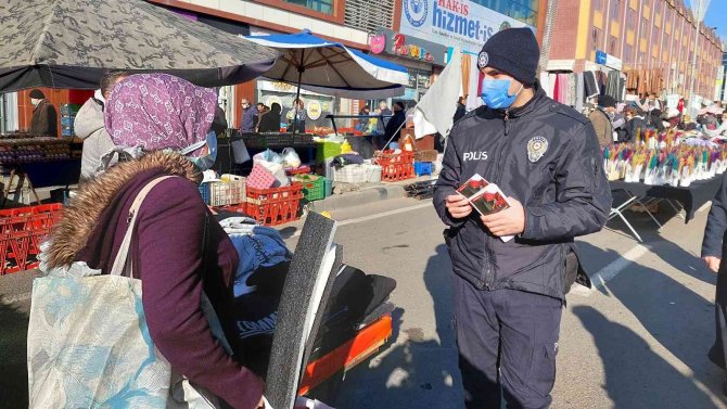 Dolandırıcılara Karşı Polis Pazara Çıktı