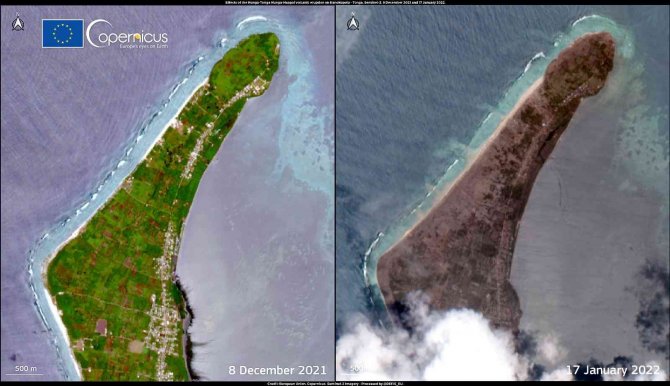 Tonga’daki Facia Büyük Yıkıma Yol Açtı, Nüfusun Yüzde 80’i Etkilendi