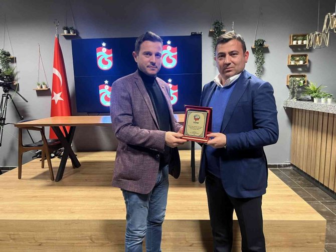 Trabzonspor Yönetim Kurulu Üyesi Şemsetdin Hancı’dan Tsyd Trabzon Şubesi’ne Ziyaret