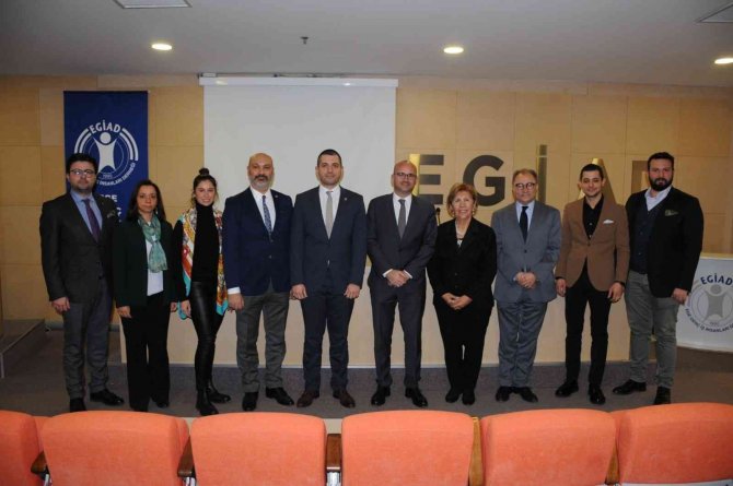 Fransa İ̇stanbul Başkonsolosu Gauvin Ve Beraberindeki Heyetten Egi̇ad’a Ziyaret