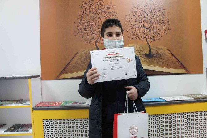 Uluslararası Kanguru Matematik Yarışmasının Türkiye Birincisi Batman’dan