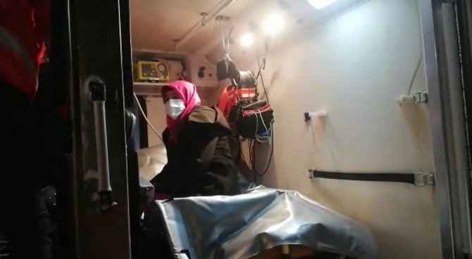 Bingöl’de Umke, Köyde Mahsur Kalan Hastayı Kurtardı