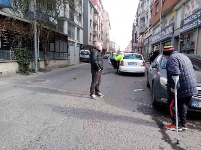 Çorlu’da Kaza Anı Kamerada