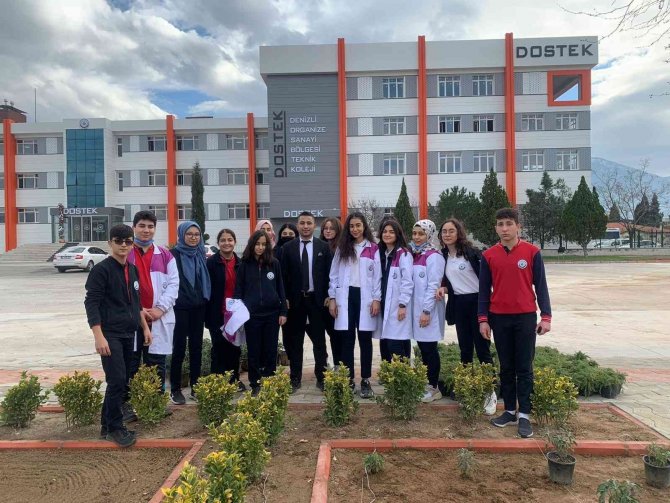 Dostek Öğrencileri Hobi Bahçesiyle Çevre Bilinci Kazanıyor
