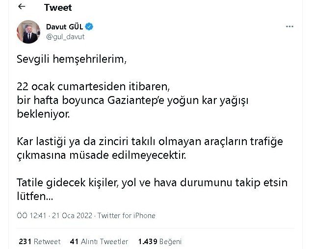 Gaziantep’te İkinci Dalga Uyarısı