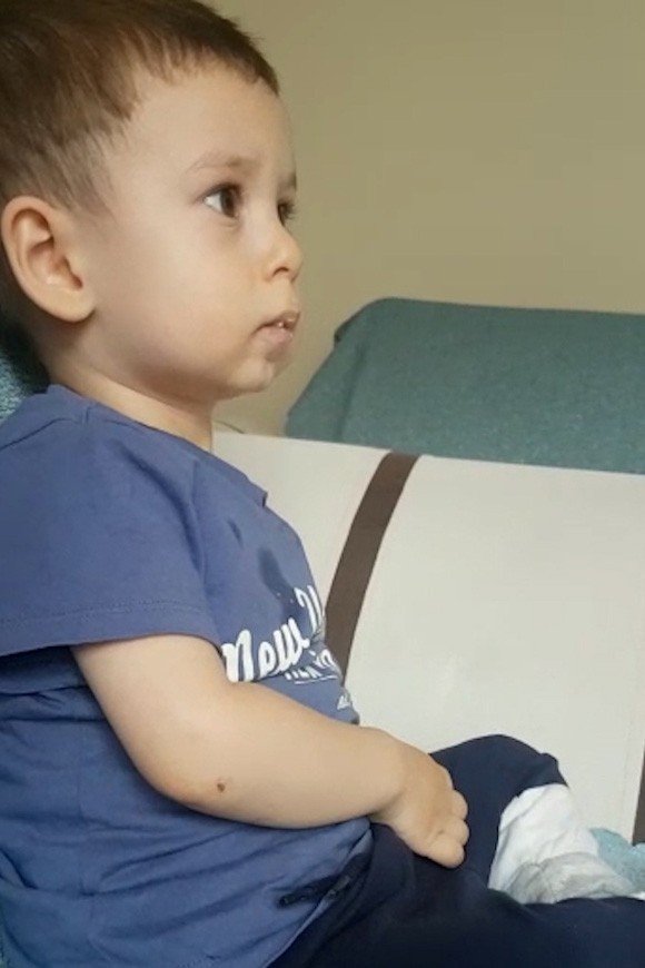 Minik Kaan’ın, Bakasetas Üzüntüsü Binlerce Kez İzlendi